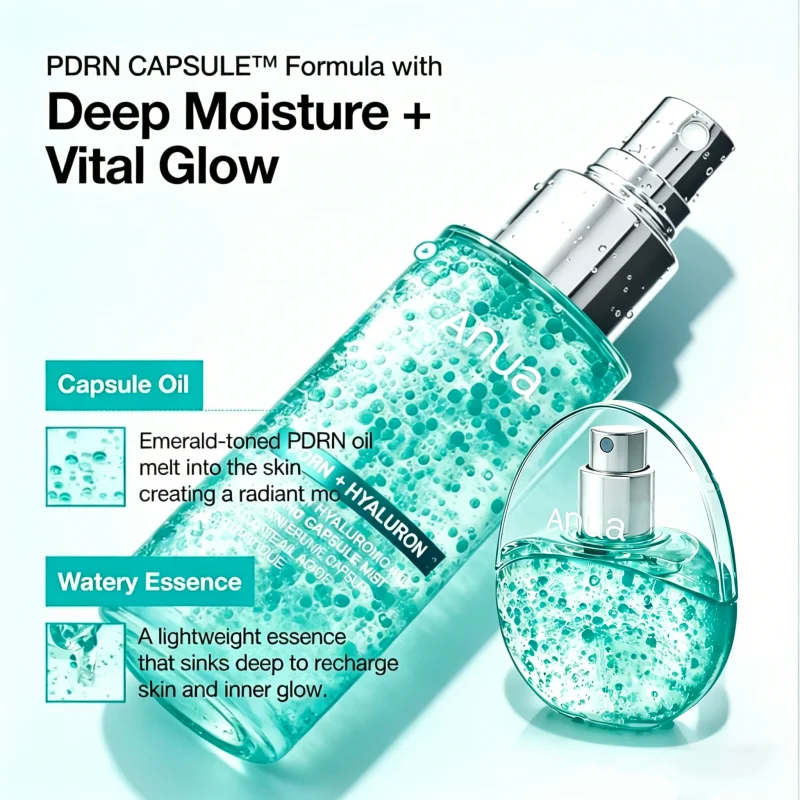 Spray Facial Coreano PDRN Glow - Oil Mister Spray Bottle avaliação e preço