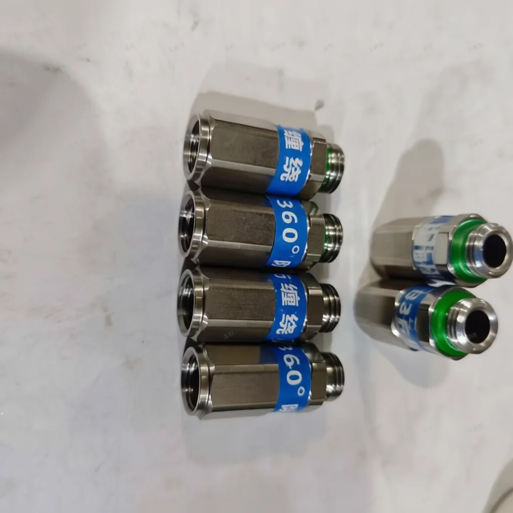 Rotating Swivel Joint 360 Degree Agriculture Spray Hose Connector High Pressure Irrigation Tube Fitting Accessory