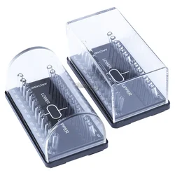 New 1pcs Dental Acrylic Organizer Holder Orthodontic Round&Rectangular Arch wires Case For Placing Box Arch Wires Holder