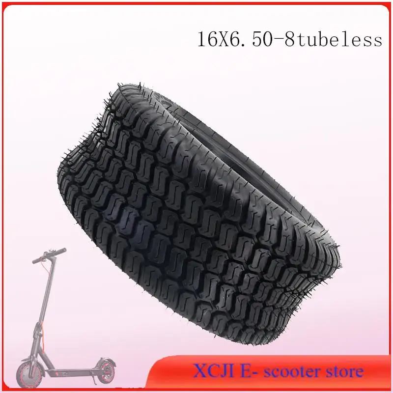 

16x6,50-8 вакуумная шина с шоколадным узором для аксессуаров для картинга, газонокосилка для резиновых колес, утолщенная вакуумная шина