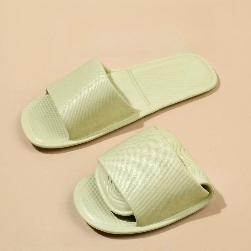 

Portable Foldable Home Slippers EVA Non-Slip Waterproof Bathroom Shower Disposable Shoe Supports Traveling Indoor Outdoor