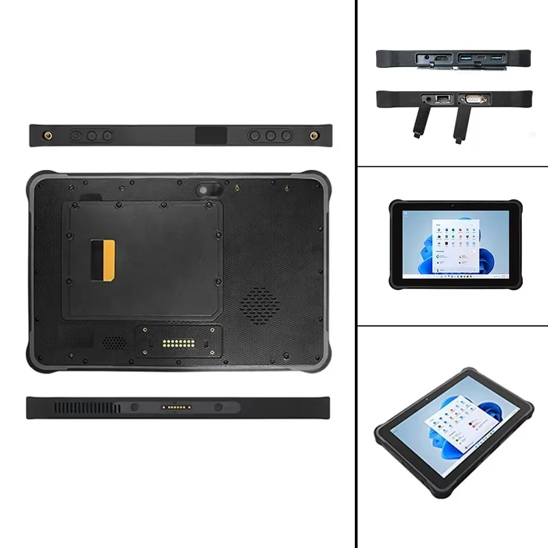 

Industrial Rugged Tablet with Barcode Scanner 10.1" FHD 1920*1200 I5-1235U 16GB RAM 512GB SSD Windows 11 Pro IP54 4G LTE GPS