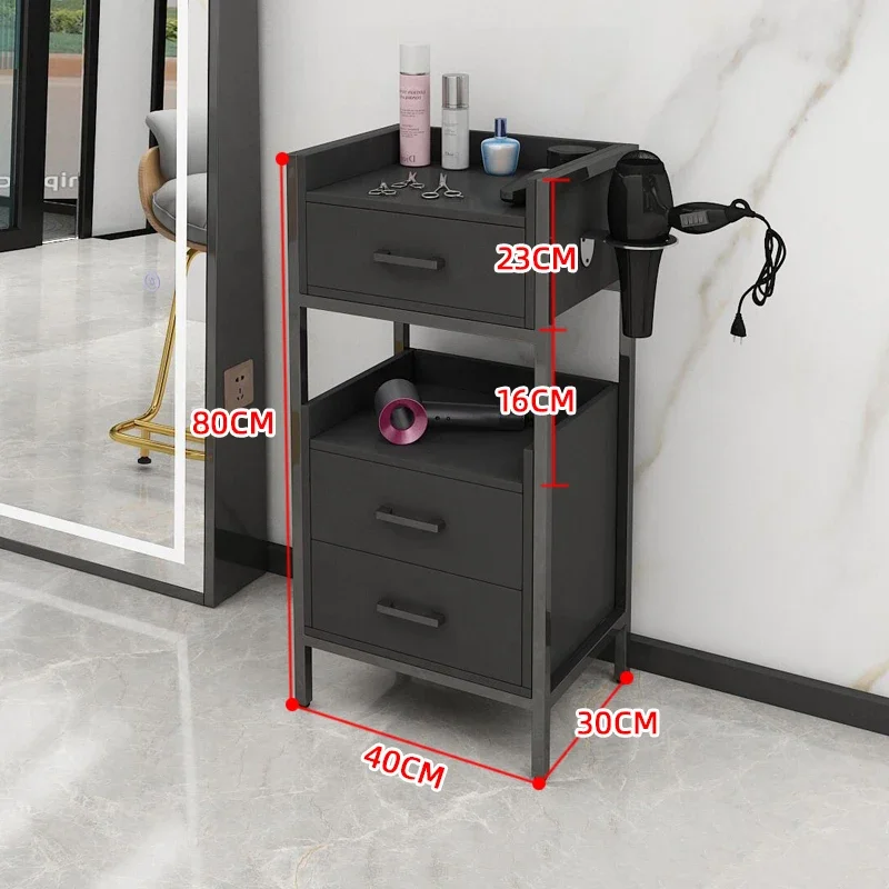 Carrello per salone di bellezza Carrello mobile Mobili rotanti Organizzatore ausiliario per spa Parrucchiere Rulli Organizzatori Carrelli Attrezzatura Auto