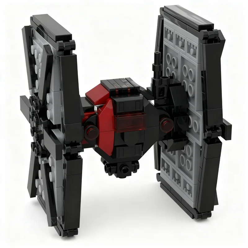 266 Pezzi MOC TIE SF SWOV Modello di Battaglia Stellare, Gioco di Costruzioni, Blocchi da Assemblare, Regalo di Natale, Costruzione Fai-da-Te, Educazione Creativa