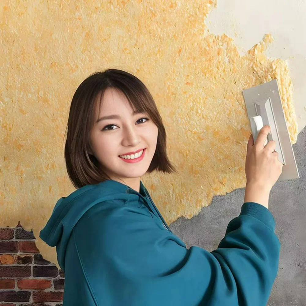 

New Wall Mud Wall Renovation Paint Coating Wall Covering Plant Fiber Mud Wall Repair Wall Decoration Ecological Paint Wallpaper