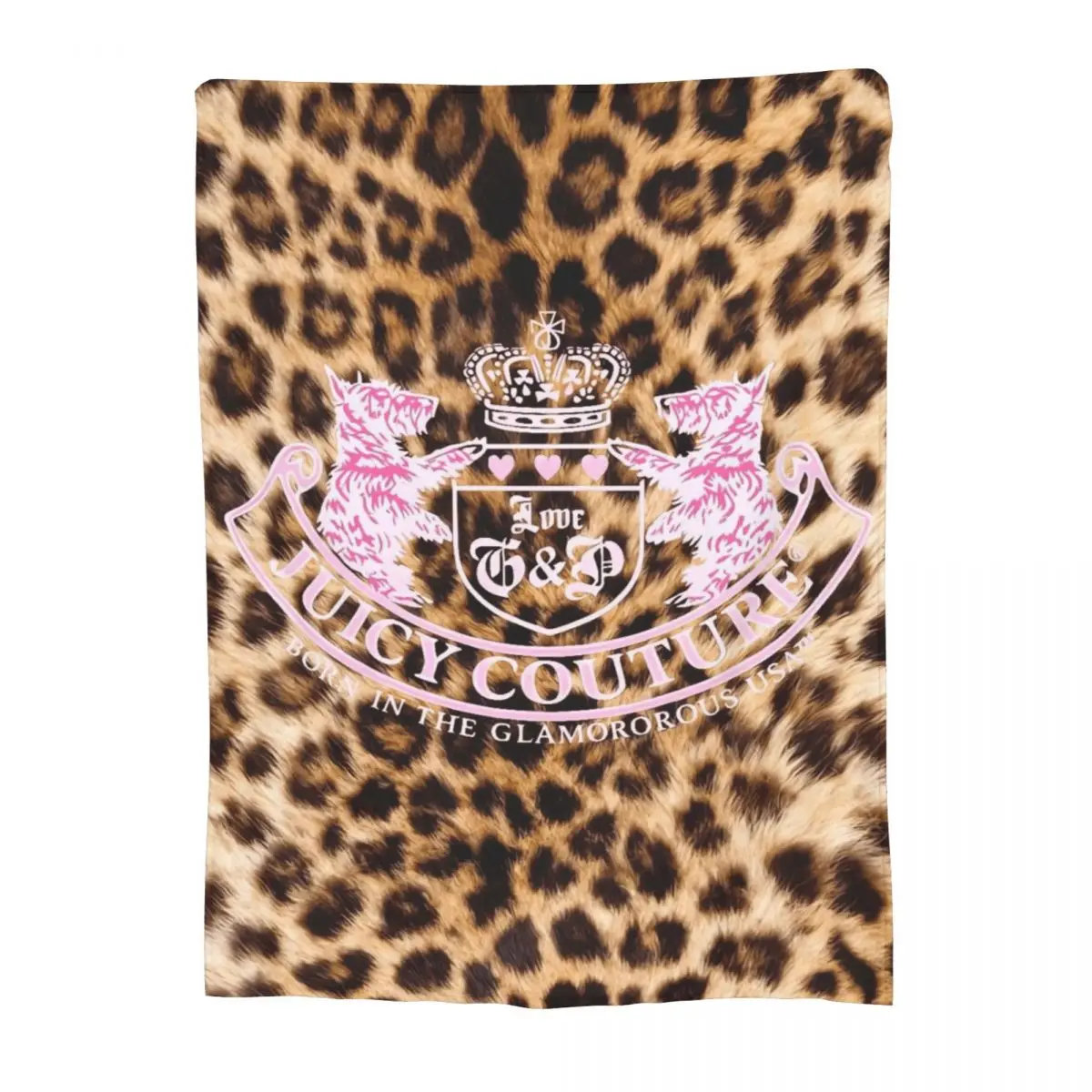 Flauschige Babydecke J-Juicy-C-Couture Sofa Camp Nap Bettüberwurf Gemütliche Flanelldecke Schlafzimmerdekoration