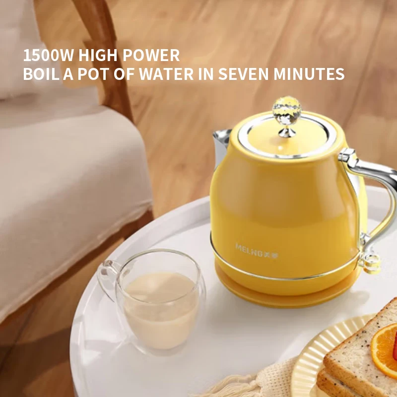 Maceta eléctrica multifuncional para el hogar, Mini olla de agua caliente de 220V, aislamiento automático, portátil, 1.8L