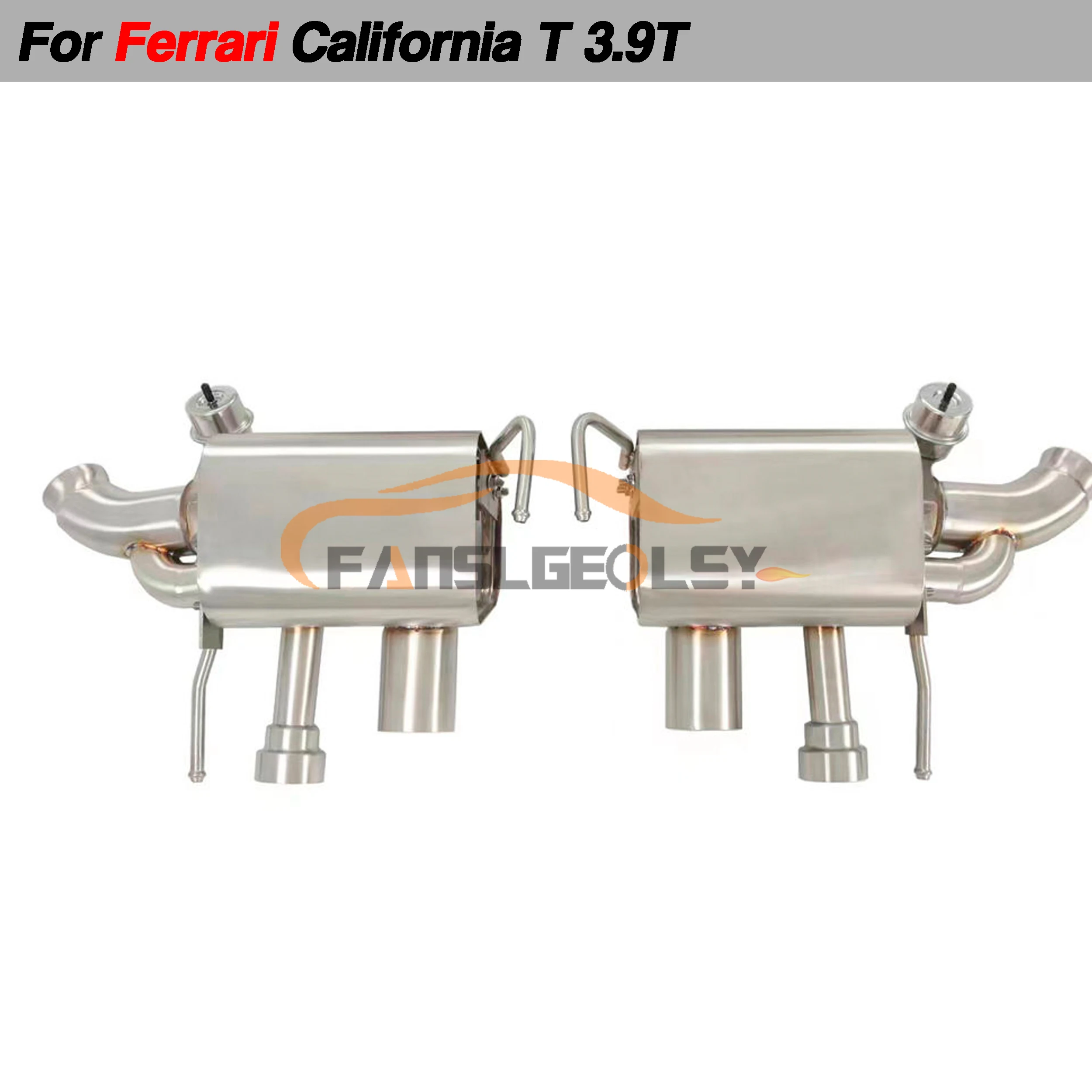 

Stainless Steel Exhaust Catback Performance Valvetronic Muffler System Auto Parts For Ferrari California T 3.9T Tuning