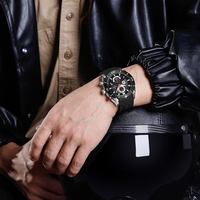 NAVIFORCE Men Watch Stainless Steel High Quality Quartz Fashion Leisure Calendar Shockproof Waterproof Luxury Bracelets Luminous