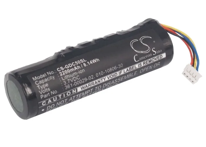 3.7V 2200mAh/2600mAh/3400mAh Battery for Garmin DC50 Dog Tracking Collar,Alpha 100, TT10, TT15, T5 tracking collar, Alpha TT 15