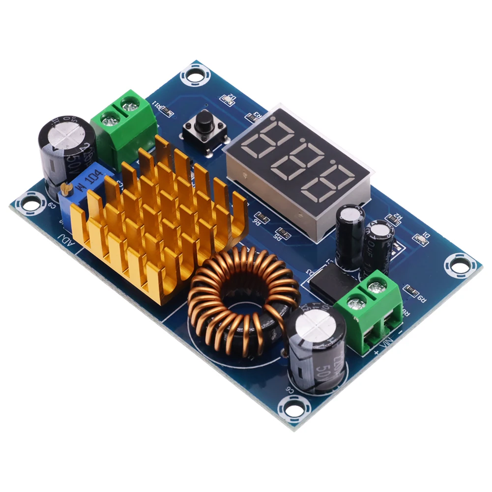 DC To DC Boost Converter,Adjustable Step Up Voltage Module DC 4-35V To DC 5-45V Practical Boost Converter Step Up Voltage Module