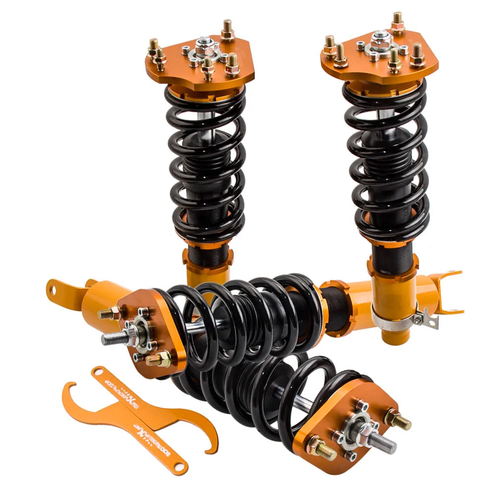 Racing Coilover Suspension Kits for Honda Prelude 92-01 Coil Spring Shock Struts Adjustable Coilover Struts Shock Suspension Kit