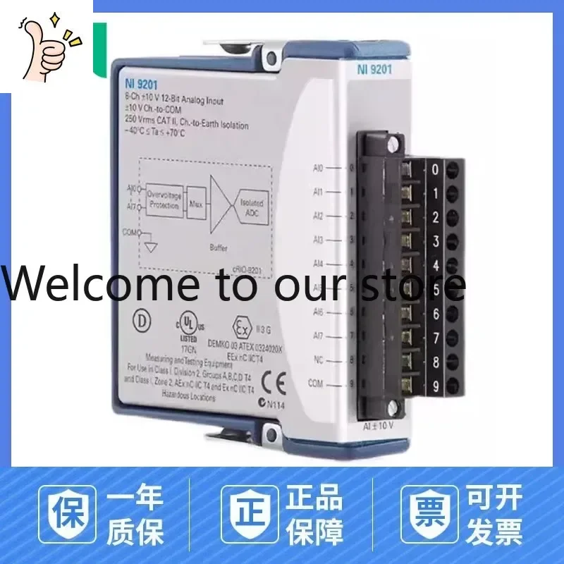 2026 Brand New Genuine American NI 9201 Analog Input Module D-SUB779372-01 Bolt 779013-01 Card