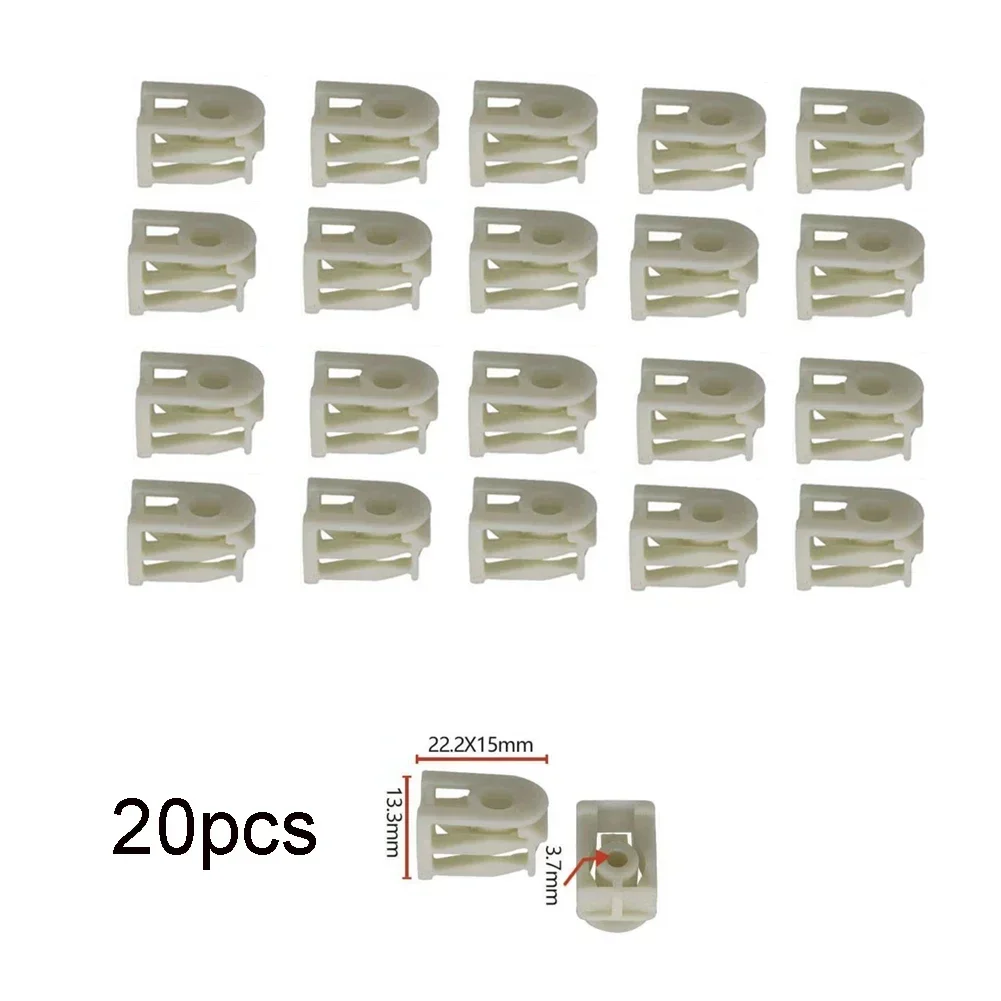 

20pcs For BMW Front Fender Liner C-Clip 07147311312 Insulation Panel Clamp Fastener Clips Car Accessories