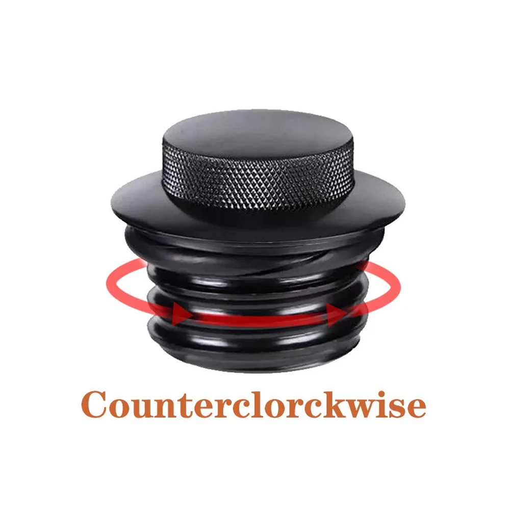 Motorrad Tankdeckel Pop Up Einschraubbare Unterputz Tankdeckel Für Harley Sportster XL883 XL1200 Dyna FXD Softial Fat Bo – Detail 3