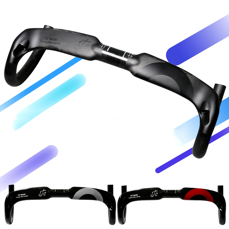 

Новый шоссейный велосипед UD, полностью углеродное волокно, велосипедный руль, карбоновая ручка, изогнутая планка 31,8x400/420/440 мм