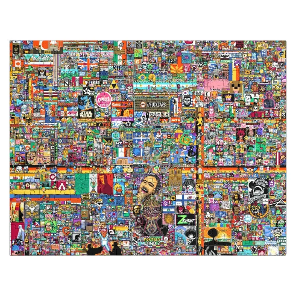 

Головоломка Place r/place 2022, Iq, индивидуальная картина, диорама, аксессуары, головоломка
