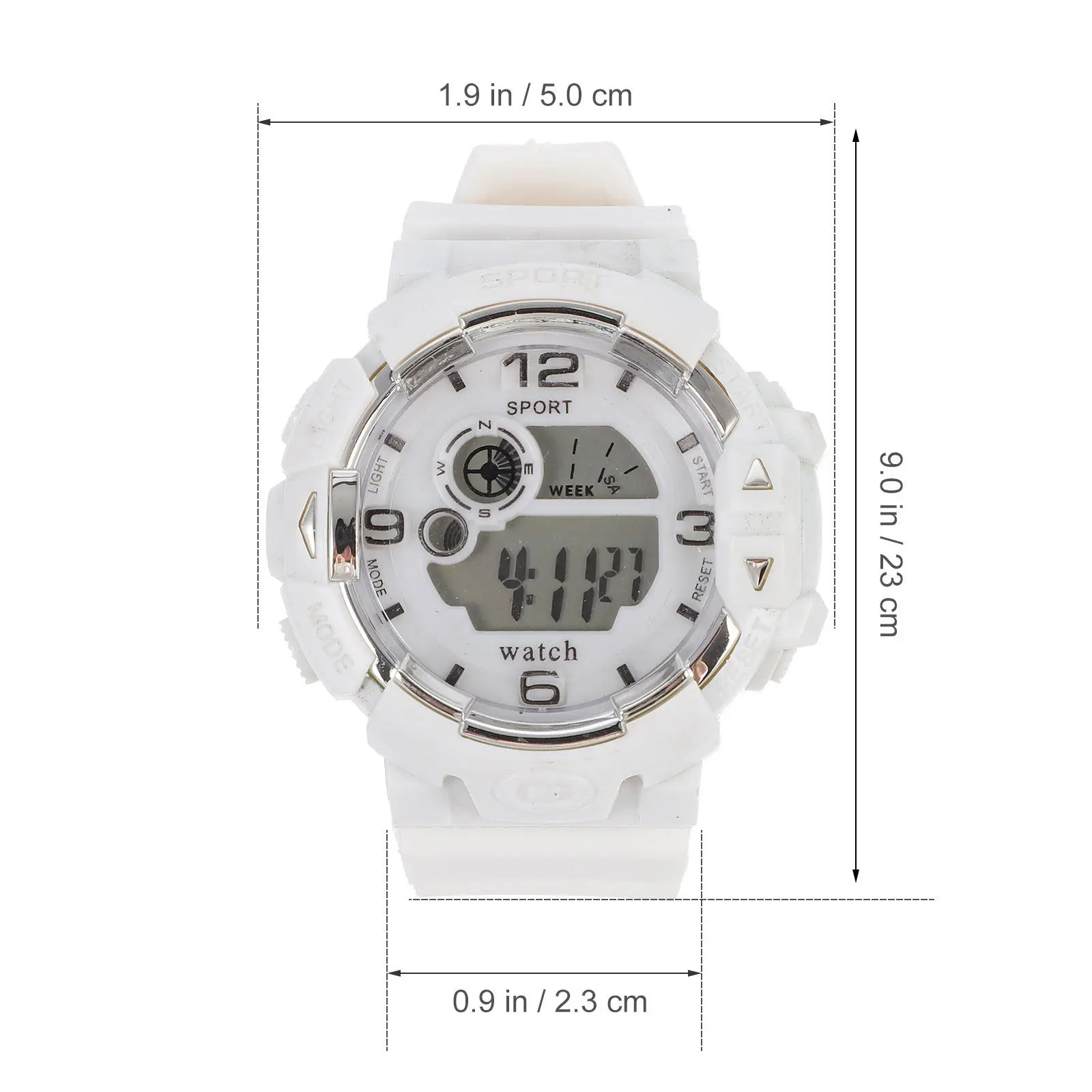 Students Sports Watch Luminous Electronic Digital Watch Waterproof for Outdoor Running Swimming Cycling Hiking Gym Workout