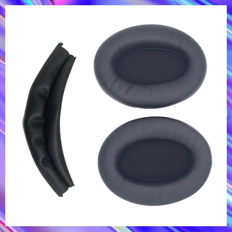 A24U Ear Pads+ Head Replacement Parts For SONY WH-1000XM4 Headphone Earmuff Repair A