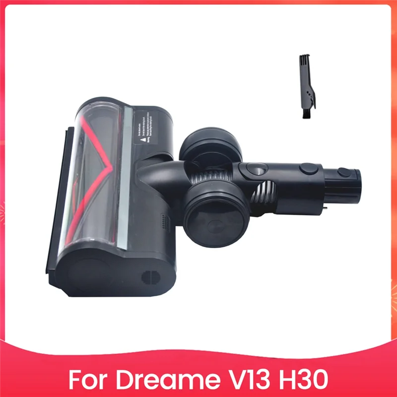 

A74G-Floor Brush Head And Cleaning Brush For Dreame V13 H30 Vacuum Cleaner Spare Parts With LED Optical Inspection Light