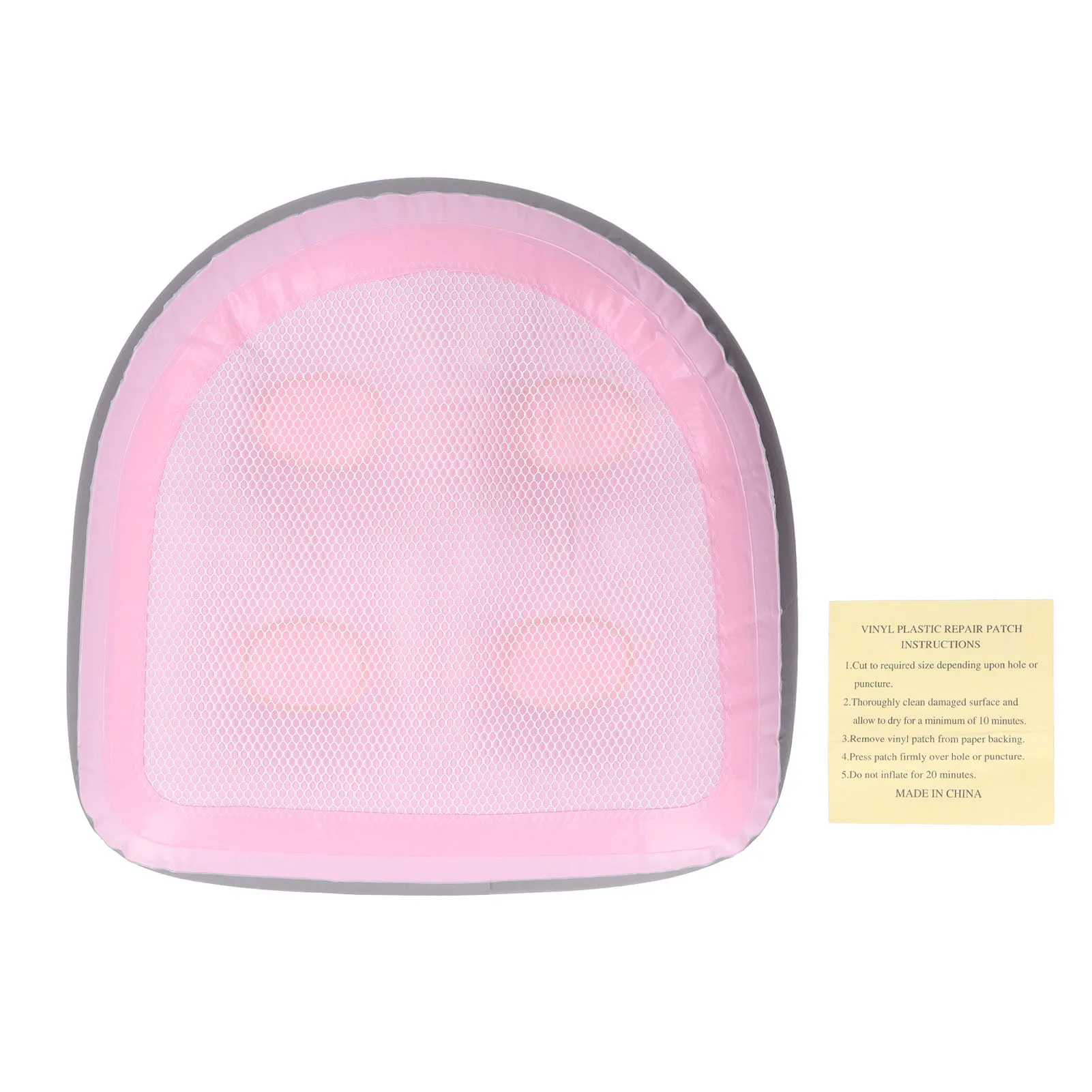 Opblaasbare spa- en hottubzitje van PVC met zuignappen, antislip en ondersteunend kussen