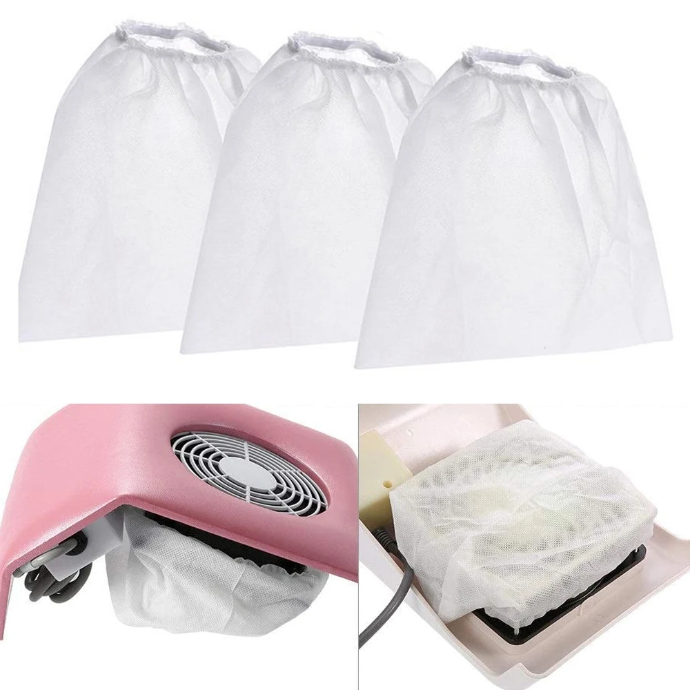 5/10pcs Nail Dust Collector Bag Vacuum Cleaner Manicure Sterilizing Replacement Bag Cosmetic Manicure Nail Accessories Equipment