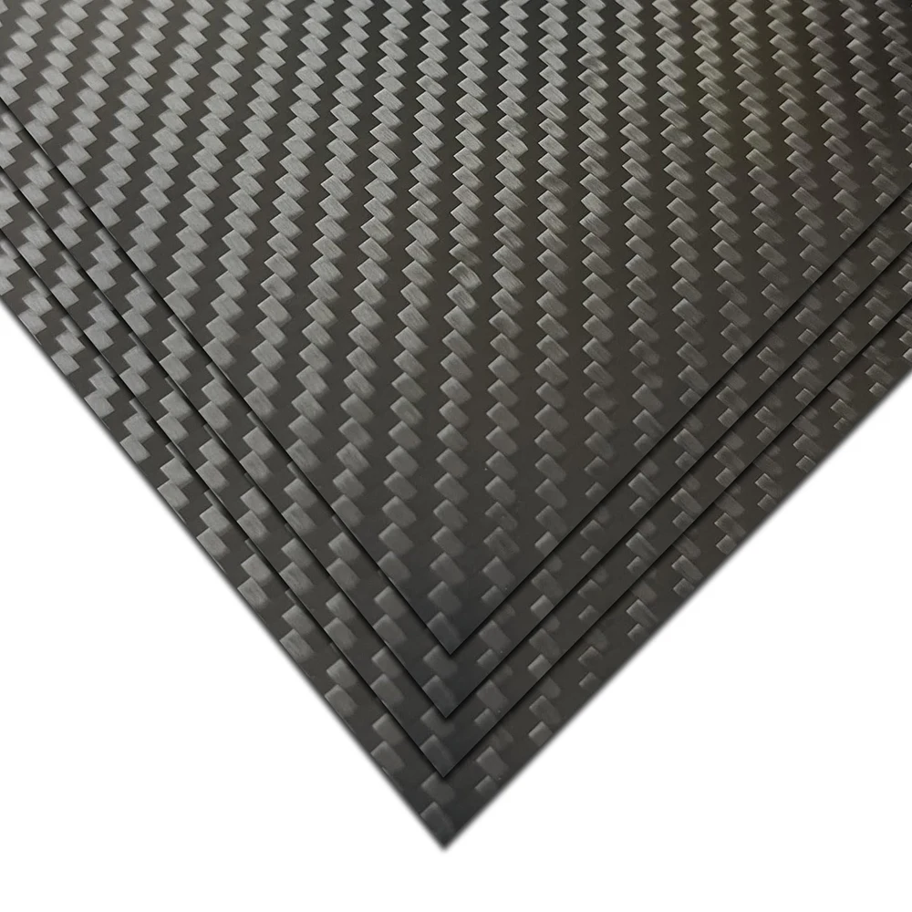 Colored 3K Carbon Fiber Sheet Plate 1-10mm Thickness OEM CNC Machining Cutting Custom Carbon Fiber Board MOQ 1pc Multiple Colors