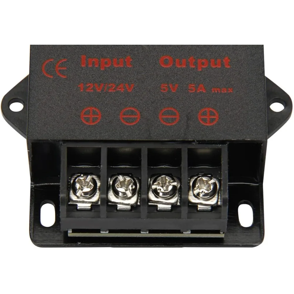 DC To DC 12V 24V To 5V 5A 25W Converter Step Down Regulator Regulated Power Supplies Transformer Converter For Railway Signals