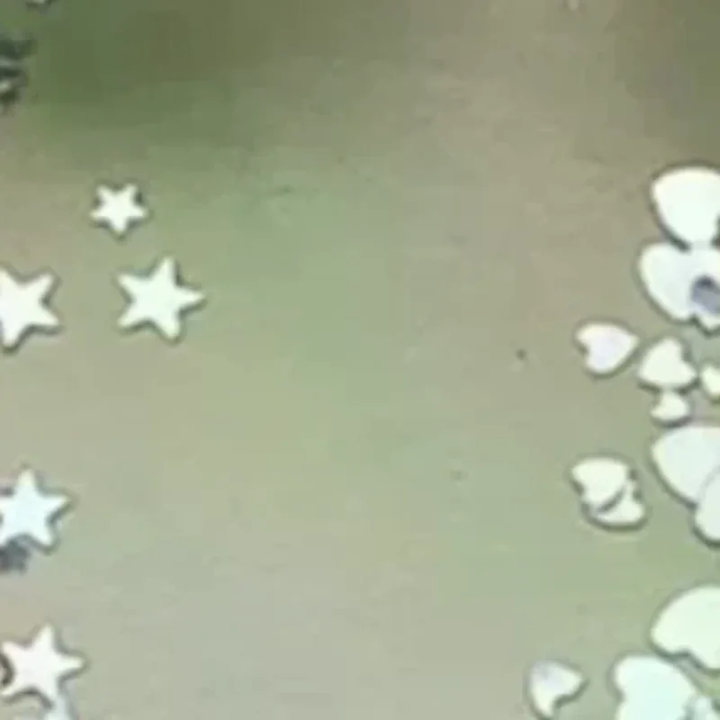 1 جرة لامعة الفضة الترتر مزيج الأشكال ضوء النجوم الحب ستار شريحة الشارات مانيكير Paillette سحر مسمار الفن ملصقات