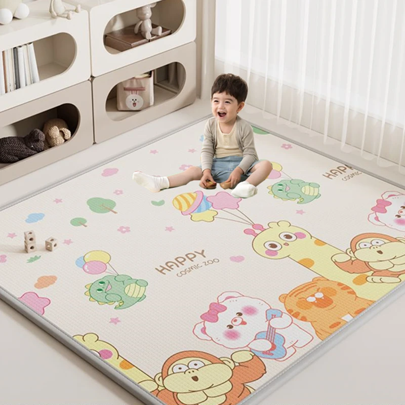 ขนาดใหญ่ขนาด Thicken Baby Crawling Play MAT EPE เป็นมิตรกับสิ่งแวดล้อมพับพรม Play MAT สําหรับเด็กความปลอดภัยพรมเด็ก Playmat