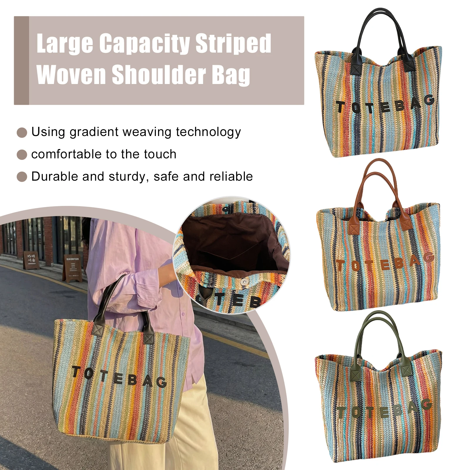 Women Bags For Work - Sac fourre-tout pour femmes, sac à