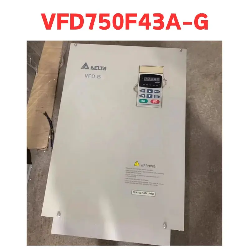 second-hand     inverter     VFD750F43A-G    Test passed     Fast Shipping