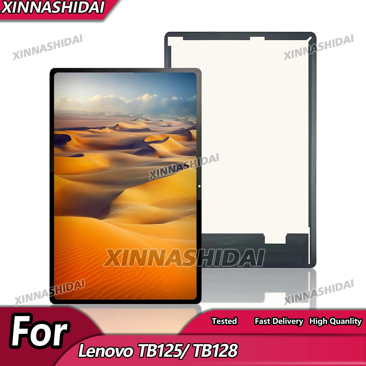 

10,6-дюймовый протестированный для планшета Lenovo Xiaoxin Pad P12 2022, TB128 TB125FU TB128FU TB128XU, ЖК-дисплей, дигитайзер сенсорного экрана в сборе