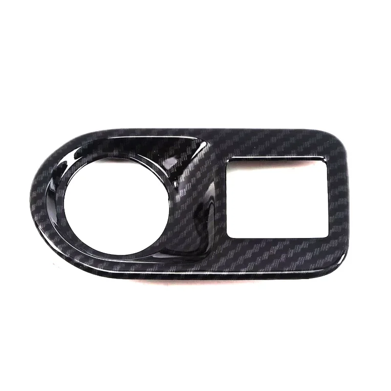 

For Porsche Cayenne18-22 ABS Carbon Fiber Car Gear Water Cup Frame Air Outlet Inner Armrest Trim Cover Interior Car Accessories