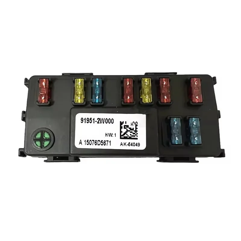 ABOK-Car Engine Module System Ems Fuse Box 91951-2W000 919512W000 For 2012-2019 Hyundai Santa Fe 91951-2W000
