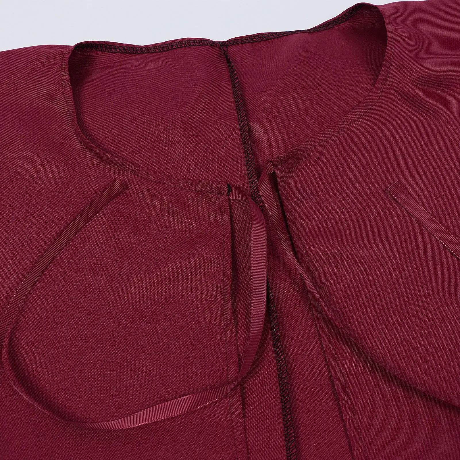 2025 جديد أوروبا والأمريكية القرون الوسطى القوطية الرجعية الدانتيل متابعة قصيرة كيب مصاص دماء الشيطان كيب للجنسين هالوين ملابس تنكرية للحفلات #3