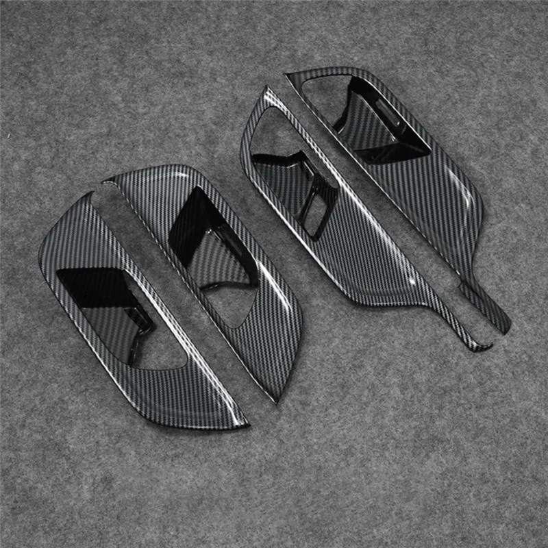 

AASS-4PCS Inner Door Handle Bowl Frame Trim Stickers For Mercedes-Benz GLB/GLA/EQA/EQB-Class X247 200 250 35AMG 2020-2024
