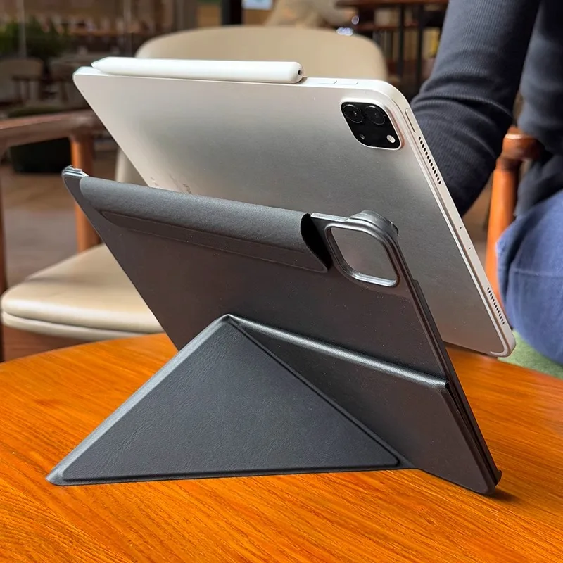 

К-слойный магнитный чехол для iPad A16 11 2025 Air 11 10th 10.9 Air 4 Air5 mini 6 7 A17 Pro 12.9 13 2024 PU Folio Cover Stand Funda