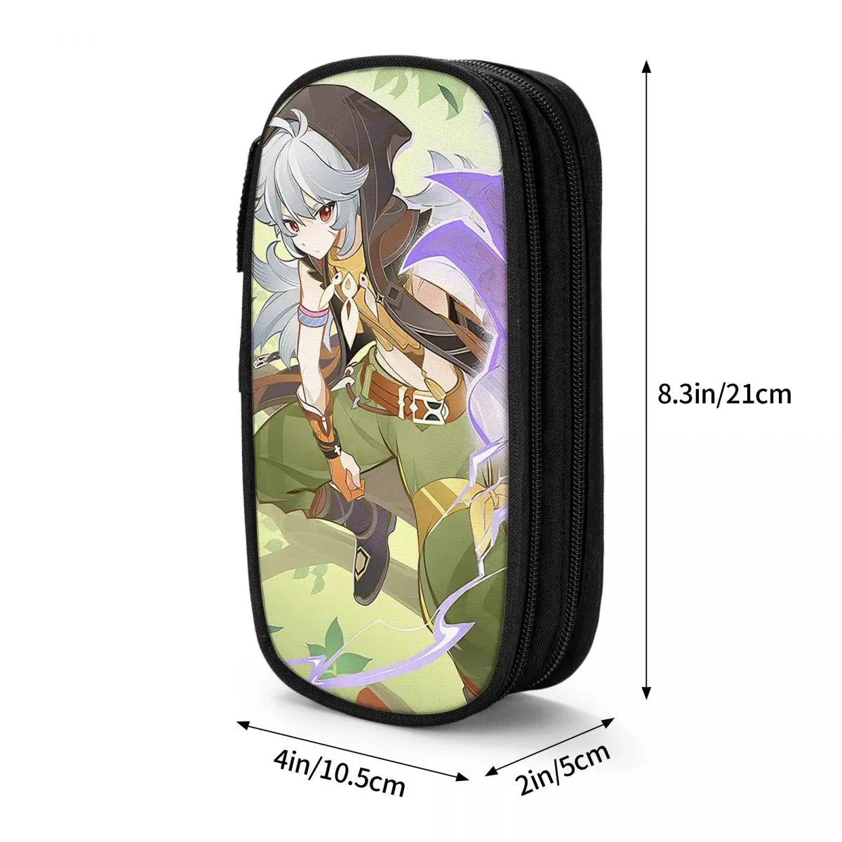 Razor Game Genshin Impact Anime Pencil Case for Students Gifts Pen Box Pencil Bag Stationery Supplies Pen Holder Bag