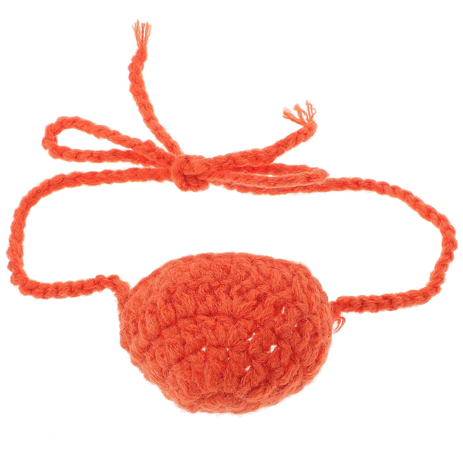 

Mask Nose Antifreeze Cover Crochet Warmer Breathable Facial Neck Orange Cozy Keep