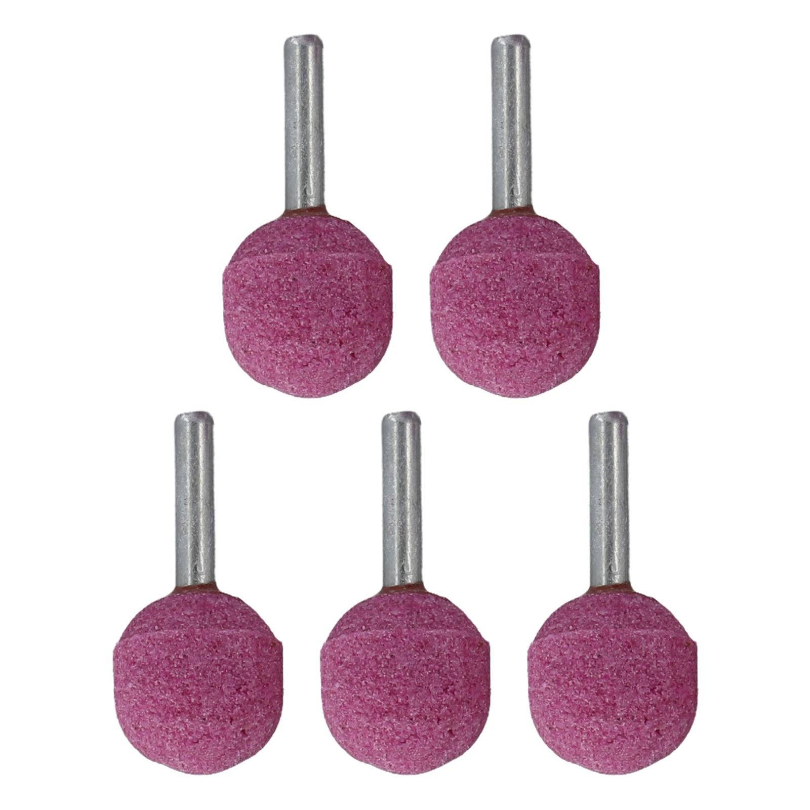 Power Tools Grinding Head 6mm Shank Ball Shape Burr Drill Bit Set Carving Ceramic Mounted Point Engraving  Power