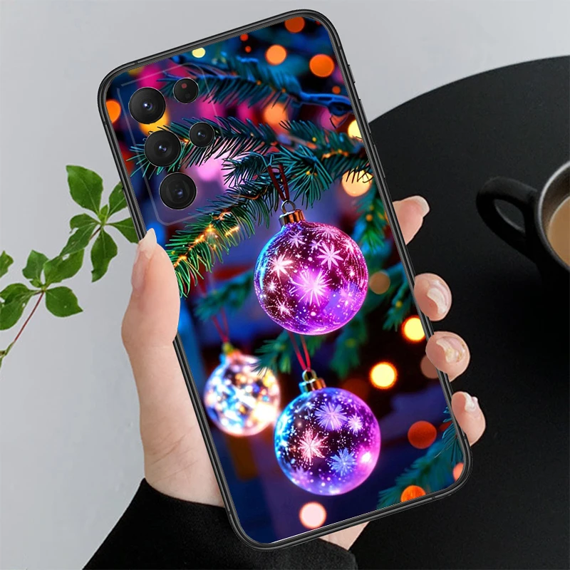 

Merry Christmas Tree Phone Case For Samsung A55 A16 A56 A36 A35 A15 A53 A54 A33 A34 A25 A05S A52 A52S A14 A24 A26 A71