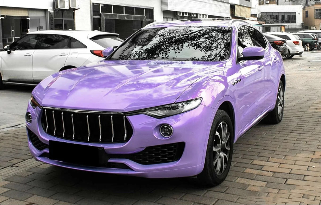 1,52 * 17 Meter Candy Purple Aufkleber Auto Wrappens Car Vinyl Wrap