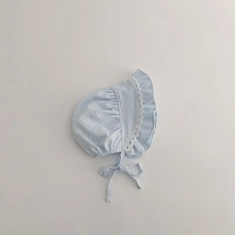 581F หมวกหรูหรา หมวกนุ่ม หมวกผ้าฝ้าย หมวกป้องกันแสงแดด สบายสำหรับเด็ก