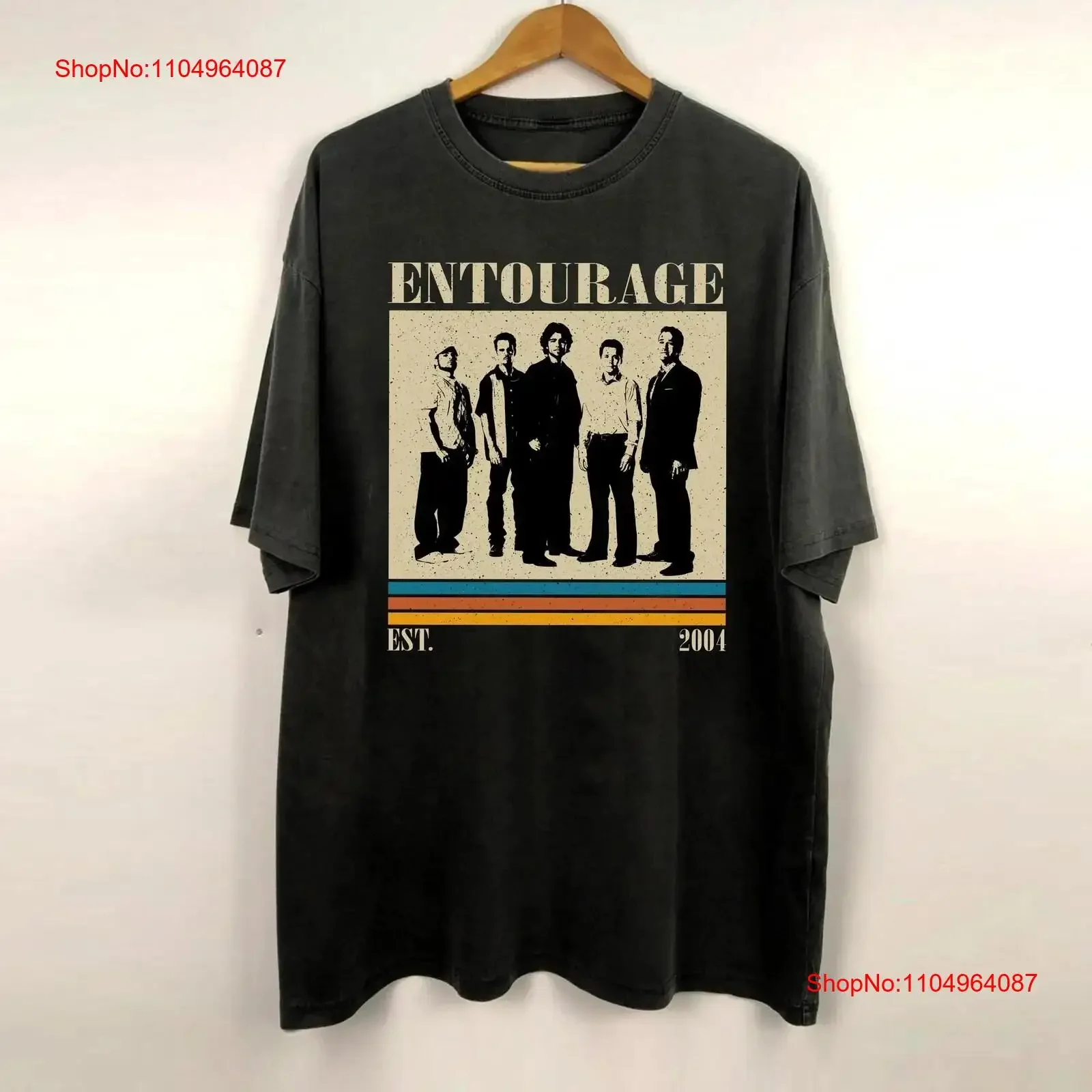 

Футболка Entourage из сериала в стиле ретро, винтажная классическая для него, рождественская винтажная стираная мужская модная мягкая повседневная стильная футболка