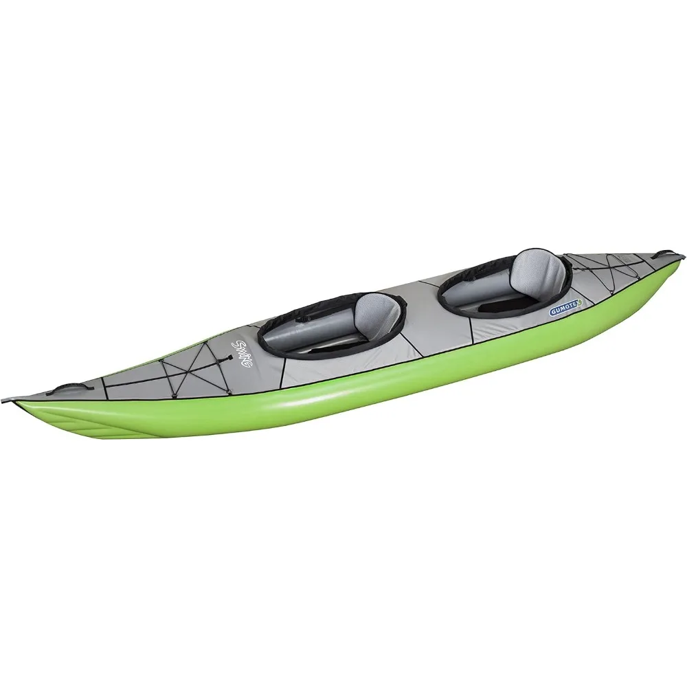 Kayak Swing 2 | Closed Kayak Suitable for Recreational Trips and Active Leisure on Flowing Rivers, Lakes