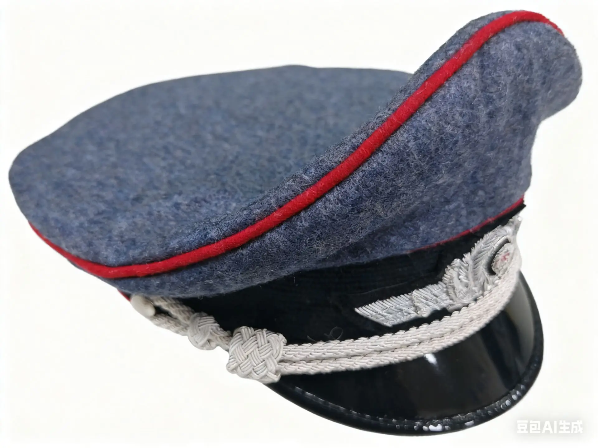 قبعة WW2 E.M.D الألمانية من الصوف LW ذات حواف كبيرة #4