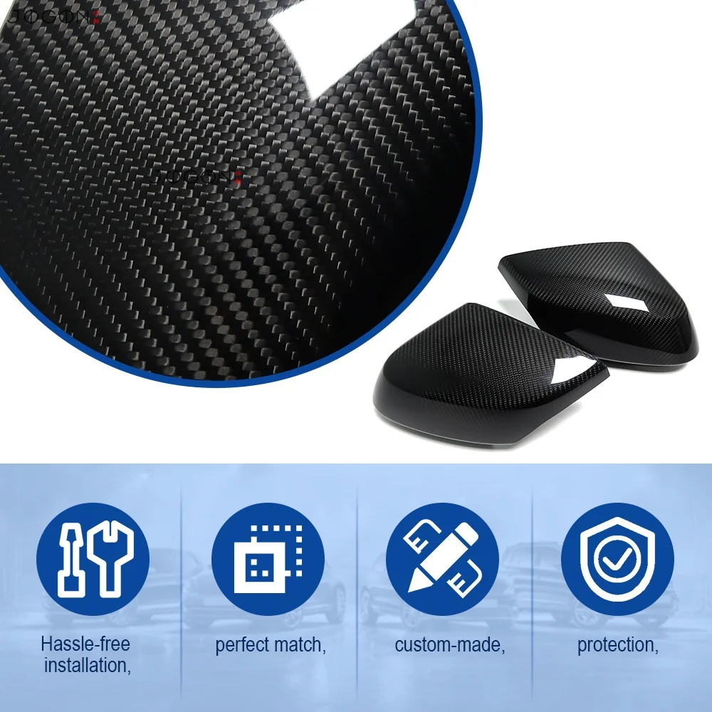 Replacement Real Carbon Fiber Side Mirror Shell Cover For Chevrolet Corvette C8 Stingray ZR1 ZR1X Coupe HTC 2LZ 3LZ 2020-2026