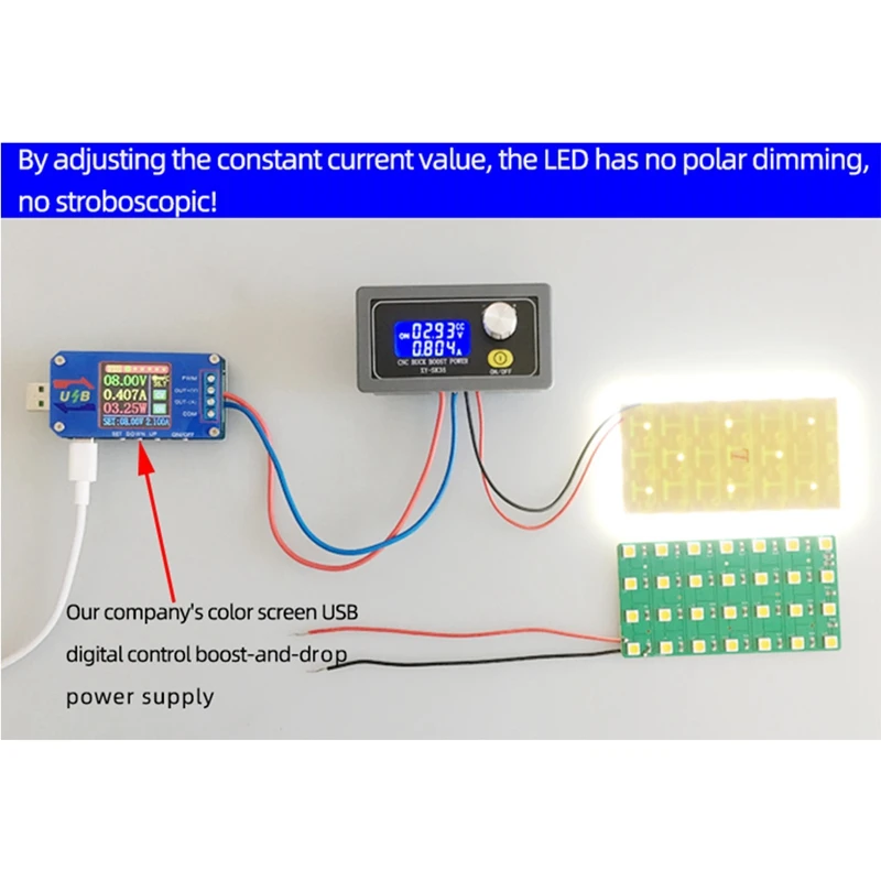 CNC DC DC Buck Boost Converter CC CV 0.6-30V 4A Power Module Adjustable Regulated Power Supply DIY For Solar Charge