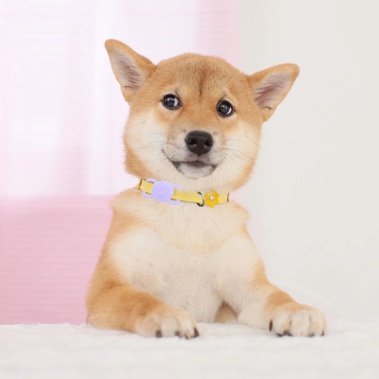 

Silicone Pet Locator Protective Case Shockproof Lightweight Cover Anti-Lost Tracer Sleeve Compatible Collar